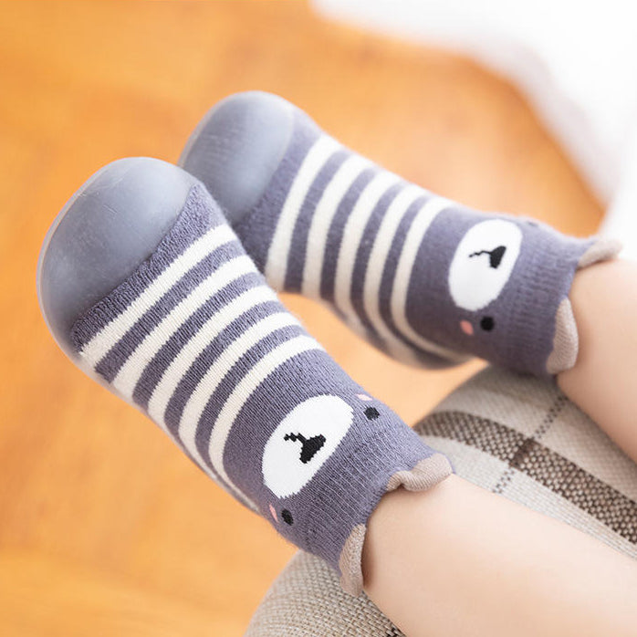 Zapatillas de Andar con Suela Flexible para Bebés - Baloo Azul
