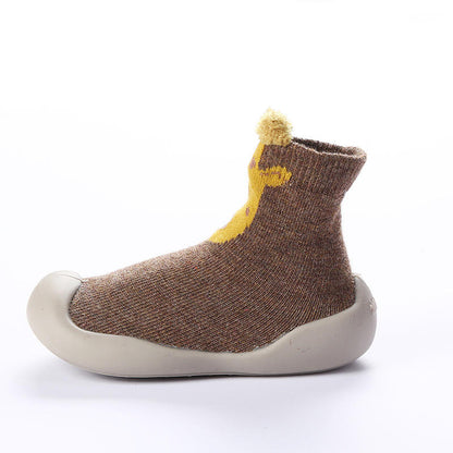 Botines Barefoot tipo Calcetín - Jirafa Feliz
