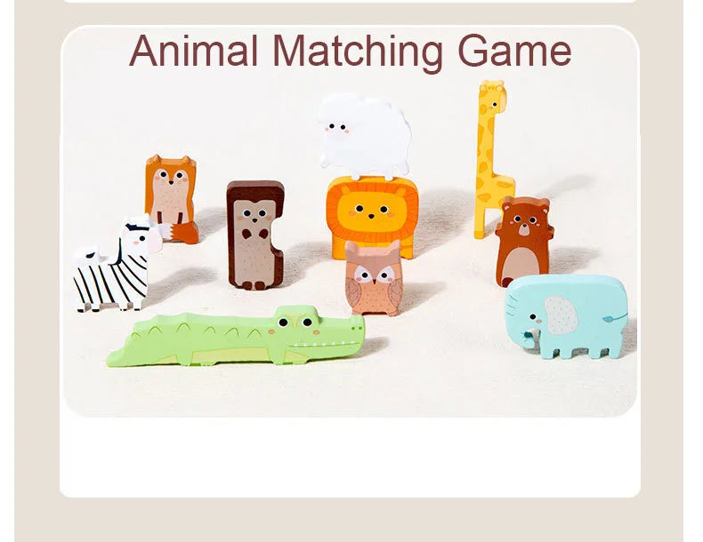 Juguete de madera magnético Montessori +3años