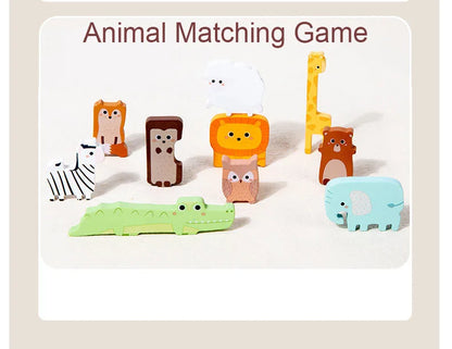 Juguete de madera magnético Montessori +3años