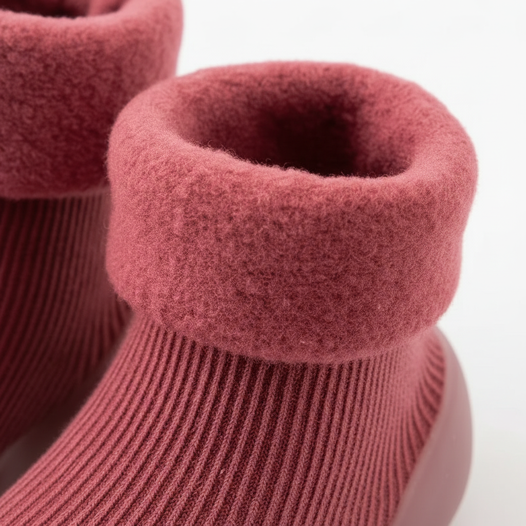 Botas de Primeros pasos para Bebé - Wine Warm Booties