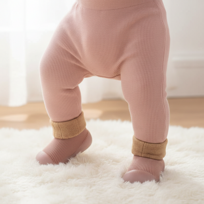 Botas de Primeros pasos para Bebé - Pink Booties