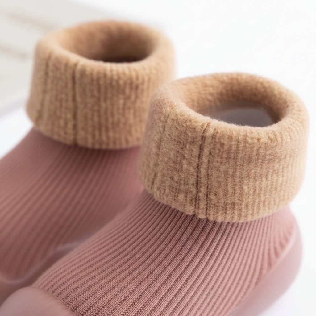 Botas de Primeros pasos para Bebé - Pink Booties